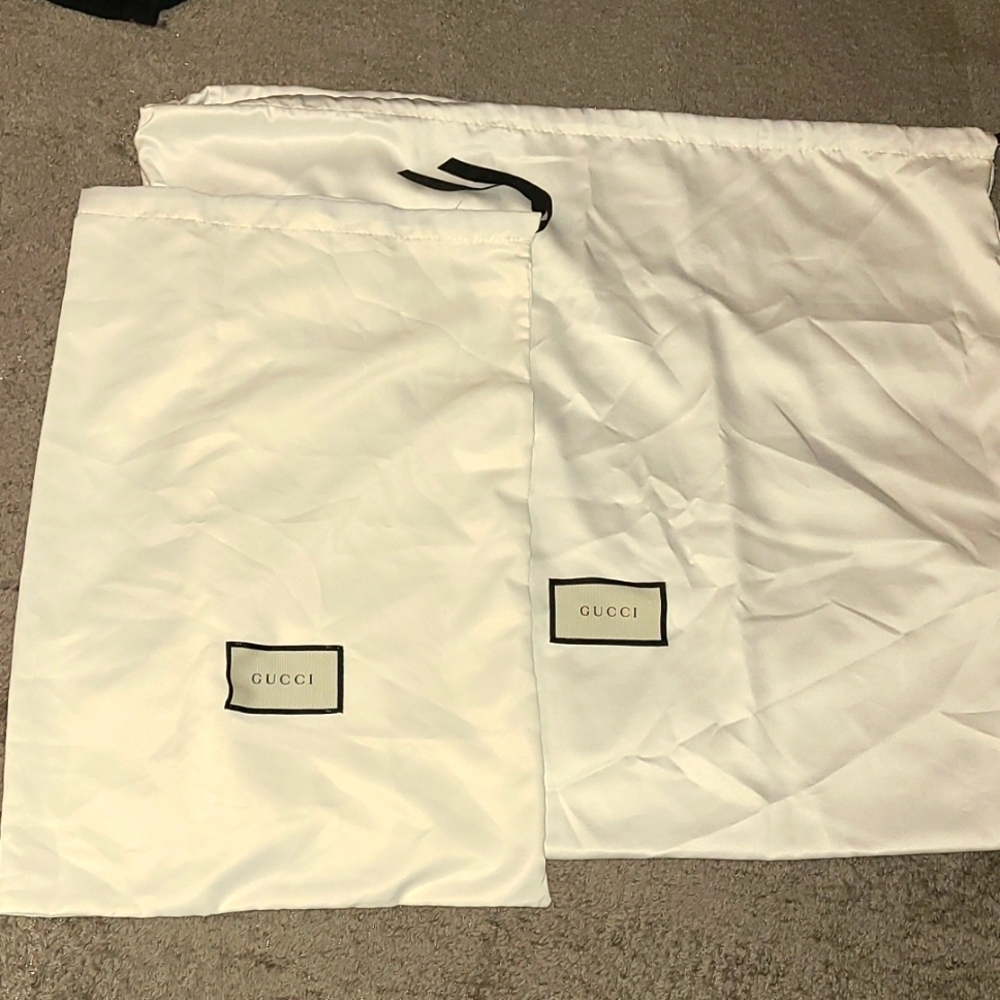 Real Gucci shopping bags